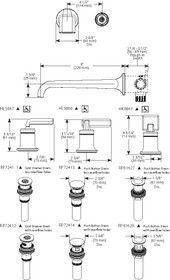 Detail of faucet's polished chrome finish and knob mechanism