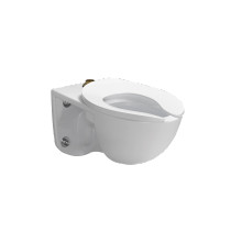 Toto Commercial Flushometer Tornado Flush®, Top Spud Wall-Hung Toilet – 1.0/1.28/1.6 GPF (Reclaimed Water Option) - Cotton