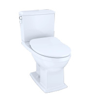 Toto Connelly® Two-Piece Toilet 1.28 GPF & 0.9 GPF - Washlet®+ Connection - Slim Seat - Cotton
