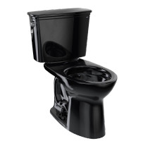 Toto Drake® Transitional Two-piece Toilet, 1.28 GPF, Elongated Bowl - Ebony