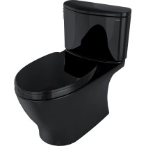 Toto Nexus® Two-Piece Toilet, 1.28 GPF, Elongated Bowl - Washlet®+ Connection - Ebony