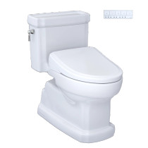 Toto Guinevere Washlet®+ S7 One-Piece Toilet - 1.28 GPF - Cotton
