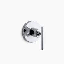 Kohler Purist® Mastershower® Transfer Valve Trim With Lever Handle - Polished Chrome