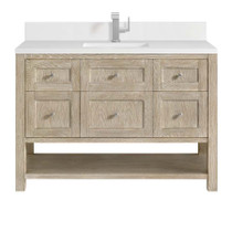 James Martin Vanities Breckenridge 48" Free Standing Single Basin Poplar Wood Vanity Set