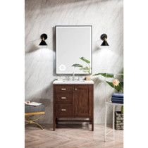 James Martin Vanities Addison 30" Free Standing Single Basin Hardwood Vanity Set