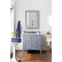James Martin Vanities Palisades 36" Free Standing Single Vanity Set
