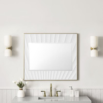 James Martin Vanities Le Soleil 36" W x 31-1/2" H Rectangular Framed Bathroom Wall Mirror