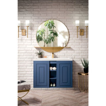 James Martin Vanities Alicante 40" Wall Mounted Single Basin Poplar Wood Vanity Set