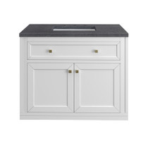 James Martin Vanities Chicago 36" Free Standing Single Basin Vanity Set with Quartz Top and Rectangular Sink - 503-V36-3CSP