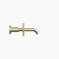 Kohler Purist® Wall-mount Bathroom Sink Faucet Trim With Cross Handles, 1.2 Gpm, Vibrant French Gold
