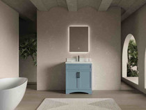 Royal Pearl Collection 30 inch Polaris Blue Bathroom Vanity