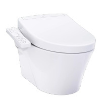 Toto AP WASHLET®+ S2 Wall-Hung Toilet - 1.28 GPF/0.9 GPF - Matte Silver