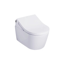 Toto RP WASHLET®+ RX Wall-Hung Toilet - 1.28 GPF & 0.9 GPF - Auto Flush - Matte Silver