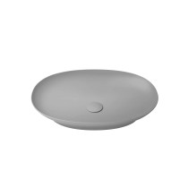 Toto Kiwami® 23-5/8" Oval Vessel Lavatory - Matte Gray