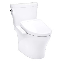 Toto Aquia® IV Arc Washlet®+ S2 Two-Piece Toilet - 1.28 GPF/0.9 GPF - Cotton