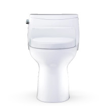 TOTO Ultramax® WASHLET®+ Low Profile One-Piece Toilet - 1.28 GPF - Cotton