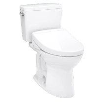 TOTO Drake® WASHLET®+ S5 Two-Piece Toilet - 1.28 GPF - Cotton