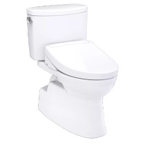 TOTO Vespin® II 1G® WASHLET®+ S5 Two-Piece Toilet - 1.0 GPF - Cotton