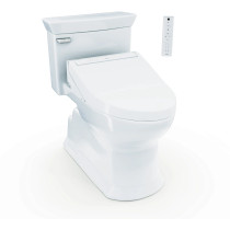 TOTO Soirée® WASHLET+ C5 One-Piece Toilet - 1.28 GPF - Cotton