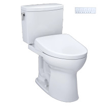 TOTO Drake® II WASHLET®+ S7A Two-Piece Toilet - 1.0 GPF - Cotton