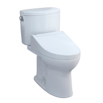 TOTO Drake® II WASHLET®+ C5 Two-Piece Toilet - 1.28 GPF - Cotton