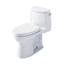 TOTO UltraMax® II One-Piece Toilet, Elongated Bowl - 1.28 GPF - WASHLET+ Connection - Cotton