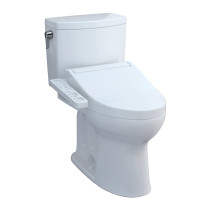 TOTO Drake® II 1G WASHLET®+ C2 Two-Piece Toilet - 1.0 GPF - Cotton