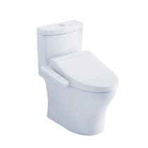 TOTO Aquia® IV 1G - WASHLET®+ C2 Two-Piece Toilet - 1.0 GPF & 0.8 GPF - Cotton