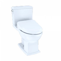TOTO Connelly - WASHLET®+ S500e Two-Piece Toilet - 1.28 GPF & 0.9 GPF - Cotton