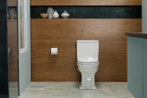 TOTO Connelly® Two-Piece Toilet 1.28 GPF & 0.9 GPF - WASHLET®+ Connection Right Hand Lever - Cotton