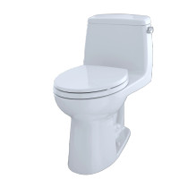 TOTO UltraMax® One-Piece Toilet, 1.6 GPF, ADA Compliant, Elongated Bowl with Right Hand Lever - Cotton