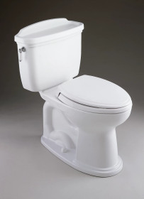 TOTO Eco Dartmouth® Two-Piece Toilet, 1.28 GPF, Elongated Bowl - Cotton