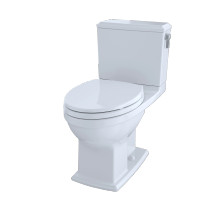 TOTO Connelly® Two-Piece Toilet 1.28 GPF & 0.9 GPF, Elongated Bowl with Right Hand Lever- Cotton
