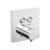TOTO Thermostatic Mixing Valve 2-Function Trim - Polished Chrome
