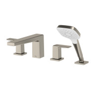 TOTO GB Four-Hole Roman Tub Filler Trim - Brushed Nickel
