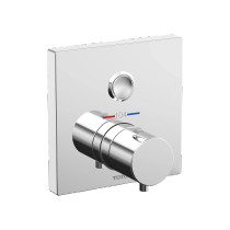 TOTO Thermostatic Mixing Valve 1-Function Trim - Polished Chrome