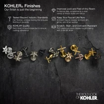 Kohler Castia Pressure Balanced Shower System with Shower Head and Handshower - Valves Included - Vibrant Brushed Nickel