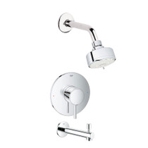 Grohe Essence Tub and Shower Package with 1.75 GPM Multi Function Shower Head - Valve Included