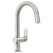 Grohe Defined 1.75 GPM Single Hole Pull Down Bar Faucet with SilkMove Technology