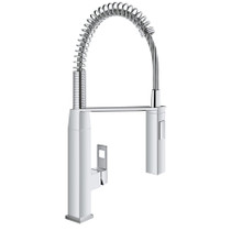 Grohe Eurocube Pre-Rinse Kitchen Faucet with 2-Function Toggle Sprayer