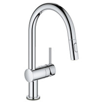 Grohe Minta 1.75 GPM Single Hole Pull Down Kitchen Faucet with On/Off Touch Activation