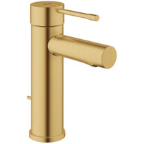 Grohe Essence 1.2 GPM Single Hole Bathroom Faucet with Pop-Up Drain Assembly, StarLight, SilkMove, and EcoJoy Technology