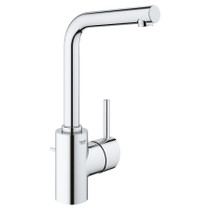 Grohe Concetto 1.2 GPM Single Hole Bathroom Faucet with Pop-Up Drain Assembly