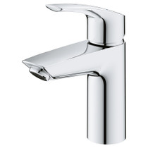 Grohe Eurosmart 1.2 GPM Deck Mounted Single S-Size Hole Bathroom Faucet - Less Drain