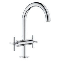 Grohe Atrio New 1.2 GPM Single Hole Bathroom Faucet with Pop-Up Drain Assembly - Less Handles