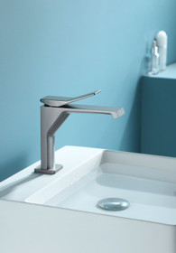 Royal Naples Single Handle Lavatory Faucet in Brushed Nickel