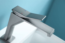 Royal Naples Single Handle Lavatory Faucet in Brushed Nickel