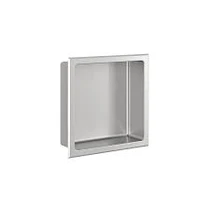 Rubi 12 x 12. Stainless Steel shower niche
