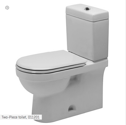 Duravit Two-Piece Toilet - Modern & Functional Design