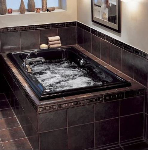 American Standard Town Square 71-1/2" Acrylic Air Bathtub with Center Drain, Heated Air Blower, and EverClean Technology - Lifetime Warranty